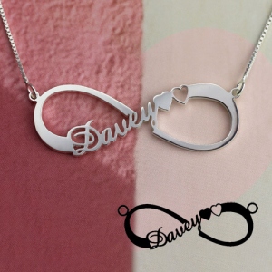 Personalized Single Infinity Name Necklace