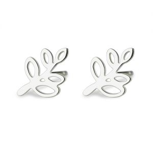 Tree Branch Stud Earrings for Women Sterling Silver