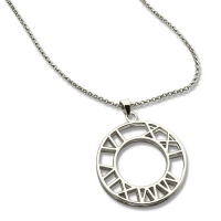 roman numeral necklace