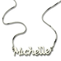 handwritten name necklaces