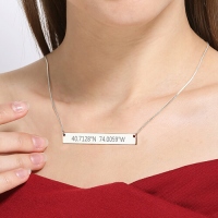 coordinates necklace