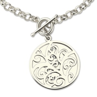 Disc Family Tree Bracelet 