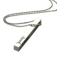 bar necklace