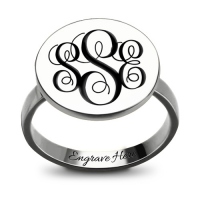 Monogram ring