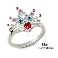 princess tiara ring