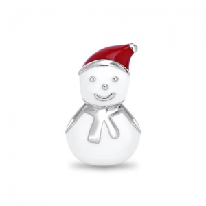 snow man charm