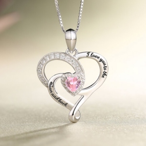 heart necklace	