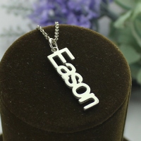 Vertical Name Necklace