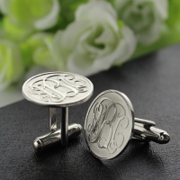 silver cufflinks for men