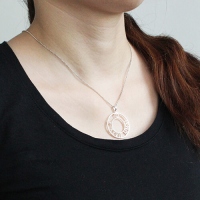 circle necklace