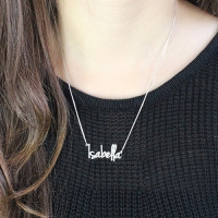 letter necklace