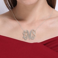 monogram jewelry