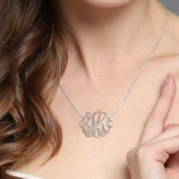 monogram jewelry