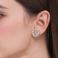 personalized stud earring