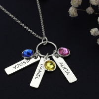 birthstone necklace 