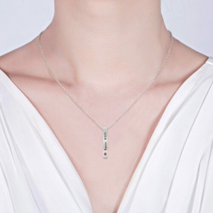 bar necklace 