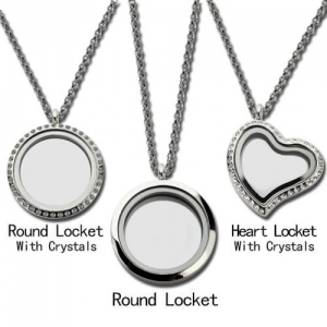 Locket with birthstone