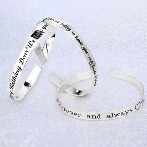 engraved bracelet