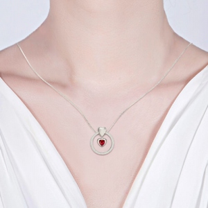 cirle necklace