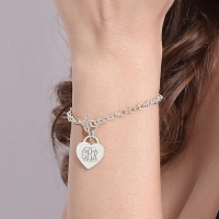 love heart bracelet