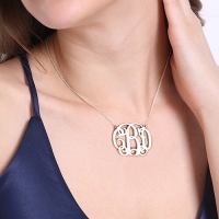 monogram jewelry