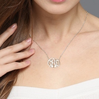 monogram jewelry