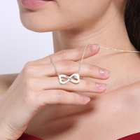 Infinity Heart Necklace