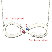 infinity necklace for mom