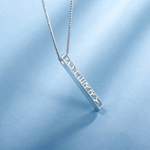 bar necklace