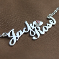 Celebrity NamePlate Necklace