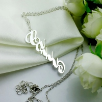 Celebrity NamePlate Necklace