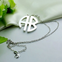 Engraved Initial Necklace