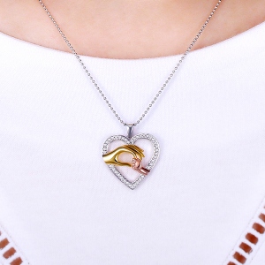 holding hand pendant