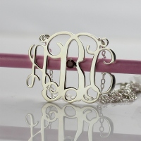 Silver Initial Pendant