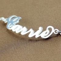 Silver Name Bracelet