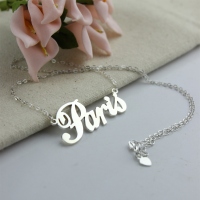 Silver Name Pendant