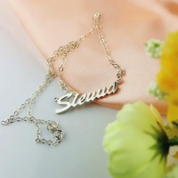 Unique Name Plate Necklace